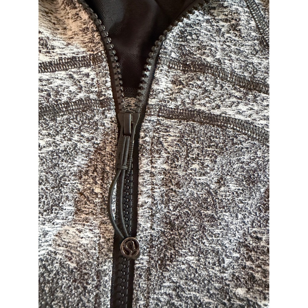 Lululemon Define Jacket 6 Gray Space Dye Sporty‎ Full Zip Fitted Gorpcore Yoga - Picture 3 of 5